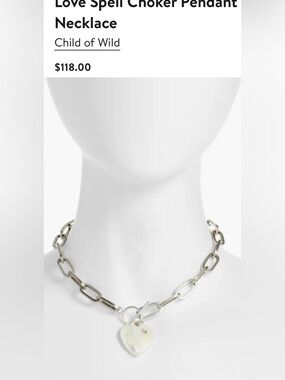 Child of Wild NEW Love Spell Choker Pendant Necklace